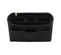 LEXSION Sac de rangement en feutre pour sac à main Speedy Neverfull - Noir - Taille M