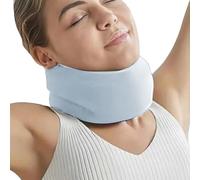 Lexsyn cervicale, La mousse souple réglable enveloppe le support du cou,Attelle de soutien du cou pour dormir, collier Cervical en mousse, enveloppes en souple pour femmes et hommes