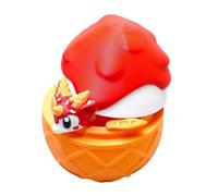 Lexsyn Dragon imprimé 3D | Dragon vivant avec œuf | Modèle articulé mobile animal jouet décoration | Pour bureau, lieu de travail, école, adultes, adolescents