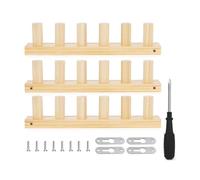 Lexsyn Métier à Tricoter pour Couvertures,Métier À Tricoter En Bois De 89 Cm,Outil Pour La Confection De Couvertures - Pour Adultes Débutants Lit Canapé Salon Décoration Maison