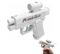 LexTex Pistolet à Eau Inversé, Pistolet à Eau Bidirectionnel Farceur, Pistolets à Eau Insolites for Un Ami, Rebondissement Inattendu(Blanc)