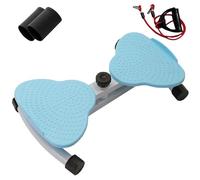LexTex Twist Exercise Machine, Aerobic Waist Core Twisting Exercise Board with Loop Resistance Bands, 300 Lbs Noiseless Adjustable Twist Balance Workout Machine Home Gym Exercising Equipment(Blue)
