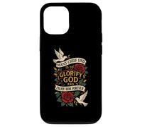 L'extrémité Principale de l'homme est de glorifier Dieu et de Le Profiter pour Toujours Coque pour iPhone 12/12 Pro