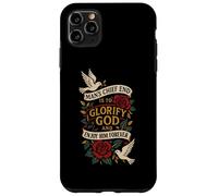 L'extrémité Principale de l'homme est de glorifier Dieu et de Le Profiter pour Toujours Coque pour iPhone 11 Pro Max