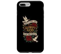 L'extrémité Principale de l'homme est de glorifier Dieu et de Le Profiter pour Toujours Coque pour iPhone 7 Plus/8 Plus