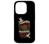 L'extrémité Principale de l'homme est de glorifier Dieu et de Le Profiter pour Toujours Coque pour iPhone 14 Pro