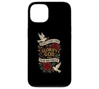 L'extrémité Principale de l'homme est de glorifier Dieu et de Le Profiter pour Toujours Coque pour iPhone 13