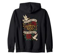 L'extrémité Principale de l'homme est de glorifier Dieu et de Le Profiter pour Toujours Sweat à Capuche