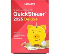 LEXWARE 06815-0074 LEXWARE QuickSteuer Deluxe 2025 (pour l'année fiscale 2024) Logiciel version complète (PKC)