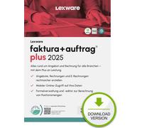 Lexware ESD faktura+auftrag plus 2025 Téléchargement Assurance annuelle