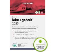 Lexware ESD lohn+gehalt 2025 Télécharger la version annuelle (365-T)