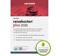 Lexware ESD reisekosten plus 2025 Télécharger la version annuelle