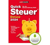 Lexware Quicksteuer Deluxe 2024 Retour D'impôts 1 Licence(S) 1 Année(S)