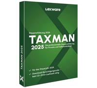 Lexware Taxman Professional 2025 pour la déclaration d’impôts 2024