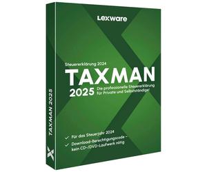 Lexware Taxman Professional 2025 pour la déclaration d’impôts 2024