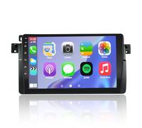 LEXXSON Carplay Android Auto Car Radio für BMW E46 Radio de Voiture stéréo 9 Pouces écran Tactile capacitif pour Série 3 E46 323ci 325ci 330ci 318i 328i 330xi m3 1999-2004 Carte GPS 2+32G