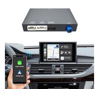 LEXXSON Retrofit Kit Decoder für Audi A6 A7 2010-2015 mit 6.5"/7" écran MMI 3G système, sans Fil CarPlay & Android Auto, Prend en Charge MirrorLink et Navigation WLAN Bluetooth