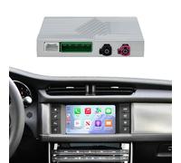 LEXXSON Retrofit Kit décodeur pour Lander Rover Jaguar Ranger Rover Evoque Discovery 5 XE XF XJL Type F 2016-2019 8" avec appareil de tête Harman CarPlay sans fil Prise en charge de la navigation