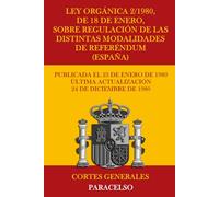 Ley Orgánica 2/1980, de 18 de enero, sobre regulación de las distintas modalidades de referéndum (España)