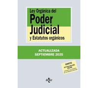 Ley Orgánica del Poder Judicial: y Estatutos orgánicos – Tecnos