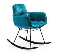 Leya Rocking Lounge Chaise Small Freifrau Manufaktur - FREIFRAU LEROCKS
