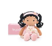 LeyaDoll Poupée Bébé Peluche 30,5 cm,Ma Première Poupée Douce pour Bébé dès la Naissance,Jouet Enfant 1-3 Ans, Cadeau de Naissance pour Fille Daydream-Princess-Petal-Tanned-Pink