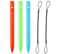 LEYAOYAO Stylet de Dessin coloré de Rechange et Cordon pour Tablette d'écriture LCD, Tablette de Dessin colorée, Blocs de Dessin pour Enfants, Planche à gribouiller (Lot de 3 Stylets (colorés aléatoi