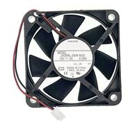 LEYEYDOJX Nouveau ventilateur de refroidissement pour 2406RL-04W-M30 DC 12V 0.08A 60mm 6015 Taille: 60x60x15mm, Ventilateur de refroidissement silencieux à 2 fils.