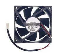 LEYEYDOJX Ventilateur de refroidissement pour PL80S12H DC 12V 0.17A 2-Wire Taille: 80x80x25mm.