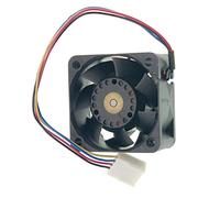 LEYEYDOJX Ventilateur de refroidissement pour THA0412AD 4020, ventilateur axial à haut débit d'air DC 12 V 0,60 A 20,6 CFM 5,16 W 4 broches 4 fils Taille : 40 x 40 x 20 mm.