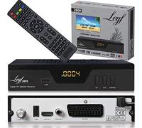 Leyf 2809 Récepteur Satellite numérique (HDTV, DVB-S/S2, HDMI, péritel, 2 Ports USB 2.0, Full HD 1080p) [Préprogrammé pour Astra Hotbird Tursat]
