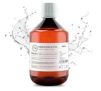 Leyf 500 ml Propylène Glycol E1520, Parfait pour le bricolage, Qualité Pharma 99,7% Pureté, Qualité Alimentaire, Matière Première PG, Pure, Vegan, Ph. Eur/USP