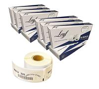 Leyf Dymo 99014 Lot de 100 rouleaux de 220 étiquettes 100% compatibles avec Dymo et Seiko 54 x 101 mm