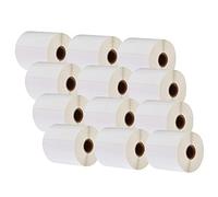 LEYF Étiquette d'expédition 100 mm x 150 mm - Noyau de 1 Pouces - 12 rouleaux de pack d'étiquettes x 370 pièces par rouleau = 4440 étiquettes,autocollantes,compatibles avec les imprimante