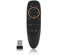Leyf M6 Air Mouse Mini Gestes Télécommande Voice sans Fil Clavier avec Gyroscope 6 Axes pour Android TV Box, Smart TV, PC, Ordinateur Portable