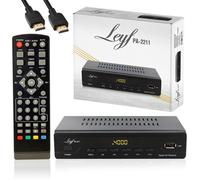 LEYF PA-2211 Décodeur TNT, Full HD 1080p, Chaînes gratuites, DVB T2, Tuner TNT