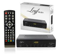 LEYF PA-2211 Décodeur TNT - Full HD 1080p - Chaînes gratuites - DVB-T2 - Tuner TNT - Décodeur TV (HDTV,SCART,USB) HD pour TV