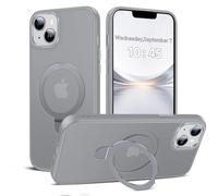 LeYi Coque de téléphone pour iPhone 14 Plus : avec support pour MagSafe i 15 Plus Funda para 14 plus 15 plus, anneau magnétique pour iPhone 15, iPhone 14 Plus, béquille de protection de qualité