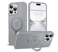 LeYi Coque pour 16-Pro Max : avec support pour iPhone 16 Pro Max MagSafe iPhone 16 Pro Pro Max anneau magnétique Coque antichoc pour iPhone 16 Maxcase Béquille de protection de qualité militaire fine