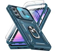 LeYi Coque pour Samsung A54 5G (Pas Oppo A54) avec 2 Verre Trempé,Bleu