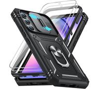 LeYi Coque pour Samsung A54 5G (Pas Oppo A54) avec 2 Verre Trempé,Noir