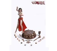 Leying 1/12 Proportion Corps Féminin Vampire Reine Figurine Mobile avec Arme à Corps Dodu Caoutchouté