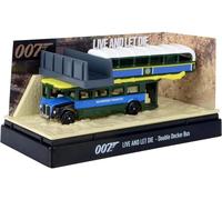 Leyland Bus à 2 étage - Film James Bond Live and Let die - environ 10 cm Motormax