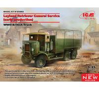 Leyland Retriever General Service Early Prod. WWII British Camion 1:3 5 Model