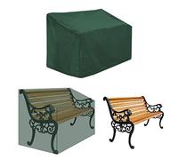 leyomgamz Housse de Protection pour Banc de Jardin Couverture étanche - 2 Places de étanche, Coupe-Vent, résistante aux UV 210D Polyester Oxford Gewebe, 134 x 66 x 89cm (Vert)