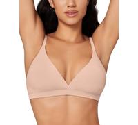 LEYSHE Bralette Triangle sans Armatures - Femme Décolleté V sans Coutures - Bustier Rembourré - pour Petits Seins,FS,XL