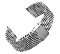 LeyuBand Bracelets en acier inoxydable de 20 mm compatibles avec Timex Expedition Scout 40 mm/Acadia 40 mm/Weekender 38 mm/noyau robuste analogique/champ de 43 mm, remplacement en acier inoxydable à