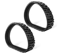 LEYURISE Lot de 2 rails en caoutchouc pour nettoyeur de piscine Track v2 compatible avec le nettoyeur de piscine à ventouse Polaris MAXX R0916500