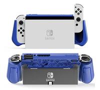 LEYUSMART Switch OLED Coques pour Nintendo Bleu,Nintendo Switch OLED étui,Switch OLED étui,Nintendo Switch OLED, Coques pour Nintendo Switch OLED Étuis pour Nintendo Switch