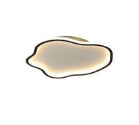 LEYWHEF Plafonnier de décoration en forme de nuage, plafonnier réglable à gradation tricolore, plafonniers à spectre complet de 1,7 pouces.(Dark,M)